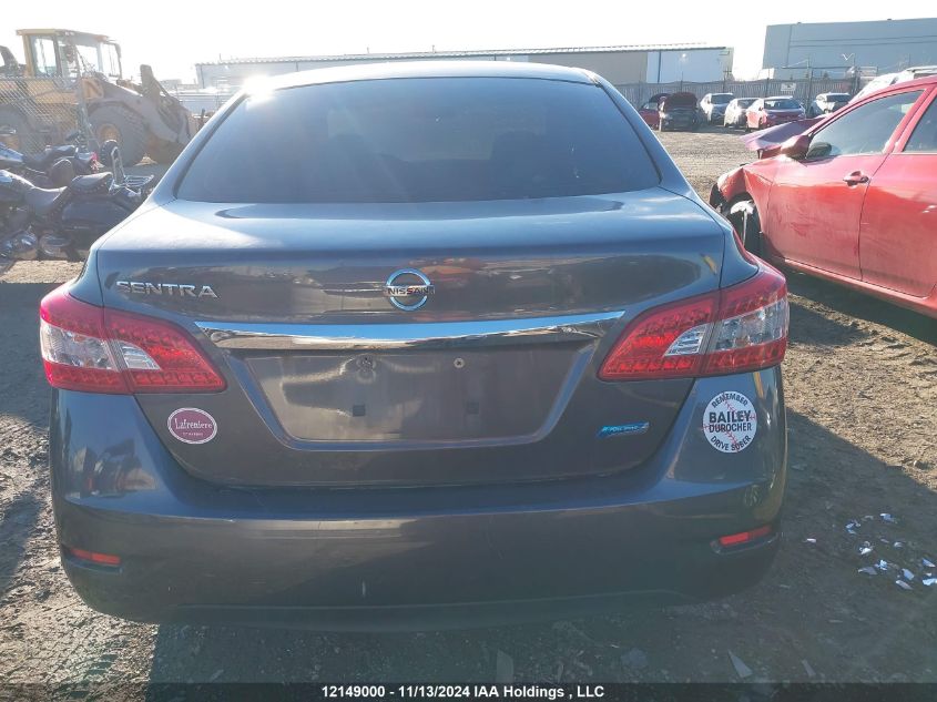 2015 Nissan Sentra VIN: 3N1AB7AP1FL649372 Lot: 12149000