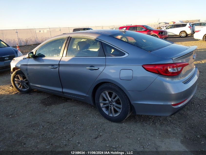 2016 Hyundai Sonata Gls VIN: 5NPE24AF4GH294431 Lot: 12149034