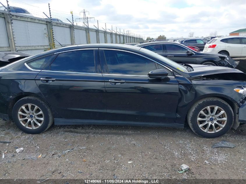 2015 Ford Fusion S VIN: 3FA6P0G70FR148091 Lot: 12149065