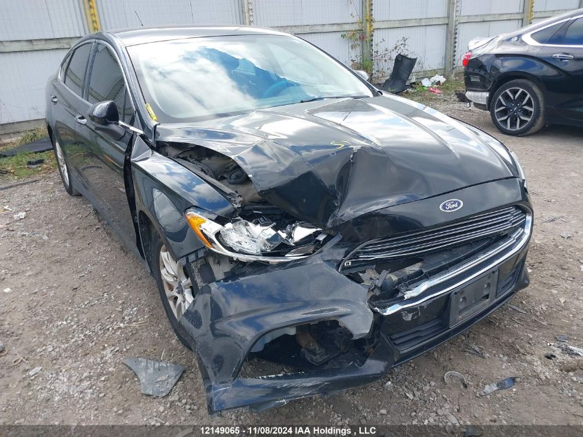 2015 Ford Fusion S VIN: 3FA6P0G70FR148091 Lot: 12149065