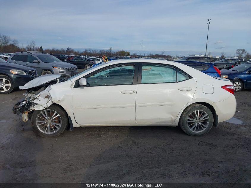 2015 Toyota Corolla Le VIN: 2T1BURHE2FC447512 Lot: 12149174