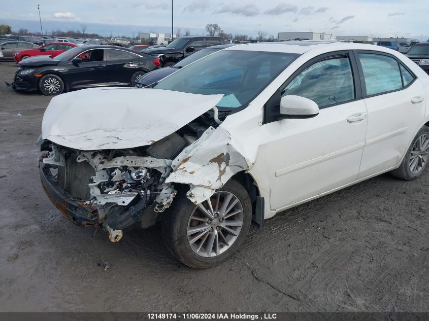 2015 Toyota Corolla Le VIN: 2T1BURHE2FC447512 Lot: 12149174