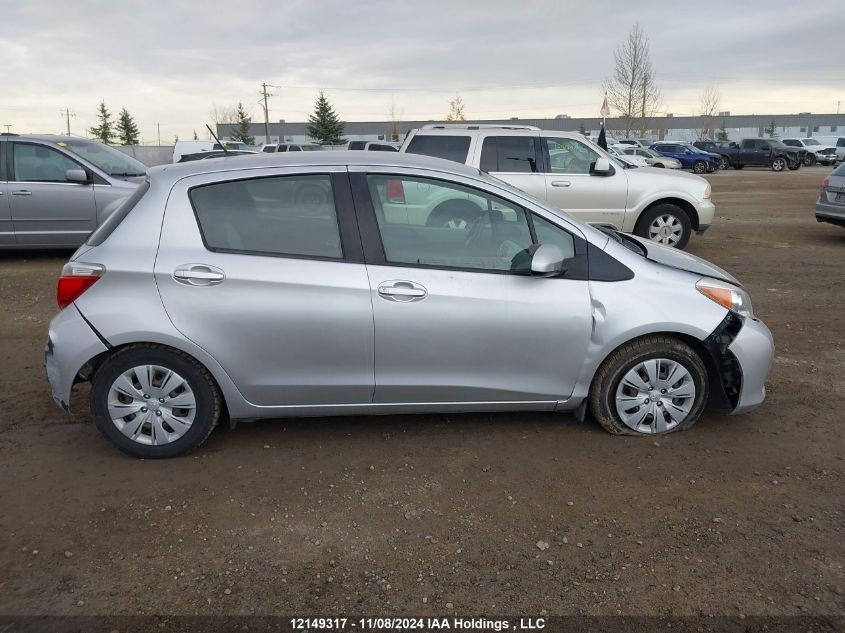 2012 Toyota Yaris VIN: JTDKTUD35CD514712 Lot: 12149317