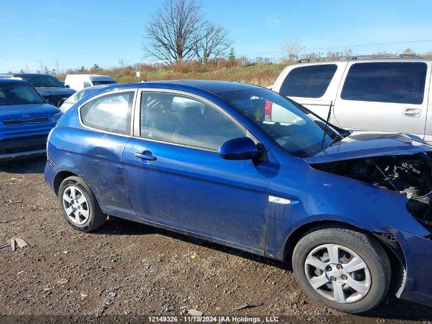 2007 Hyundai Accent VIN: KMHCN35C57U009004 Lot: 12149326