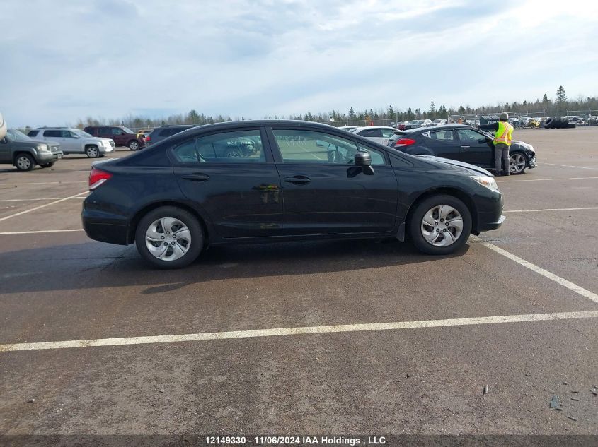 2015 Honda Civic Sedan VIN: 2HGFB2F4XFH004153 Lot: 12149330