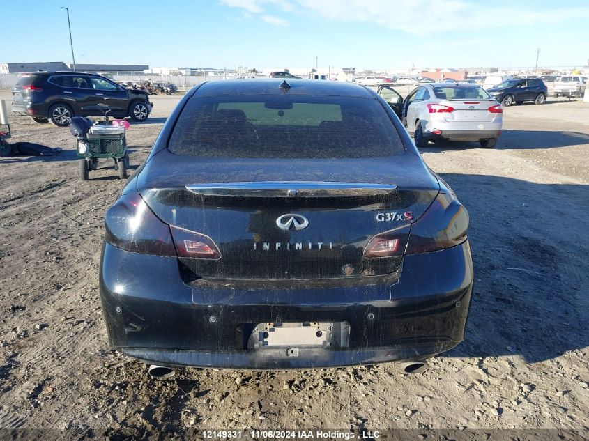 2012 Infiniti G37 VIN: JN1CV6AR5CM682792 Lot: 12149331