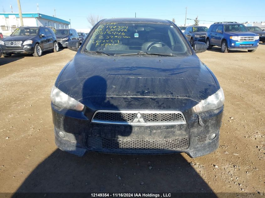 2009 Mitsubishi Lancer VIN: JA3AX88W79U615446 Lot: 12149354