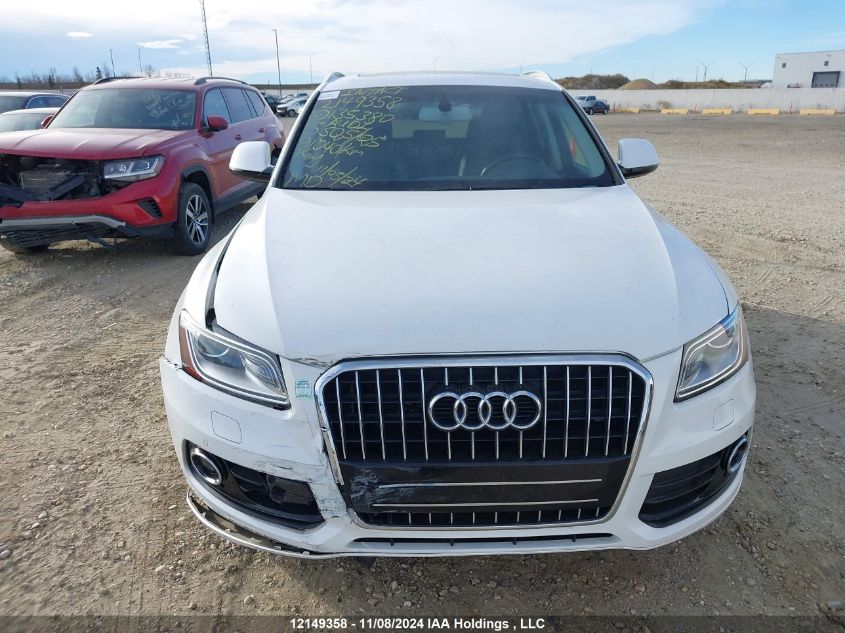 2015 Audi Sq5/Q5 VIN: WA1CGCFP2FA135380 Lot: 12149358