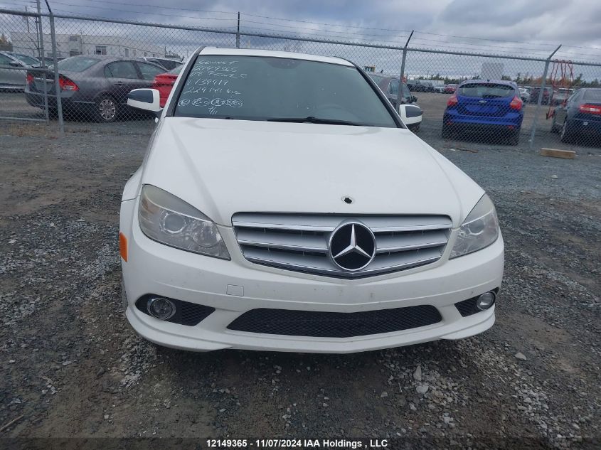 2008 Mercedes-Benz C-Class VIN: WDDGF85X08F139917 Lot: 12149365