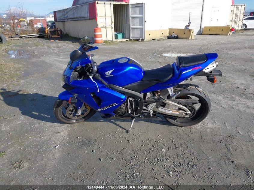 2003 Honda Cbr600 Rr VIN: JH2PC37293M001439 Lot: 12149444