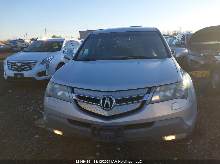 2009 Acura Mdx VIN: 2HNYD28289H004437 Lot: 12149498