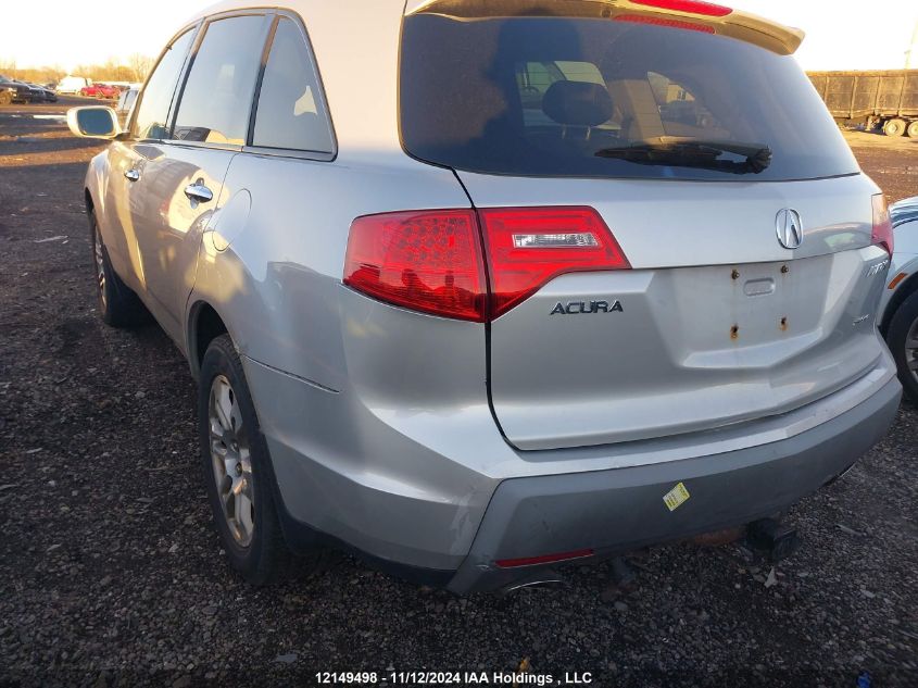 2009 Acura Mdx VIN: 2HNYD28289H004437 Lot: 12149498