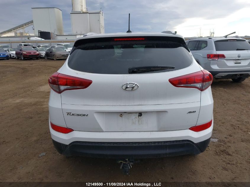 2016 Hyundai Tucson Limited/Sport And Eco/Se VIN: KM8J3CA4XGU152204 Lot: 12149500