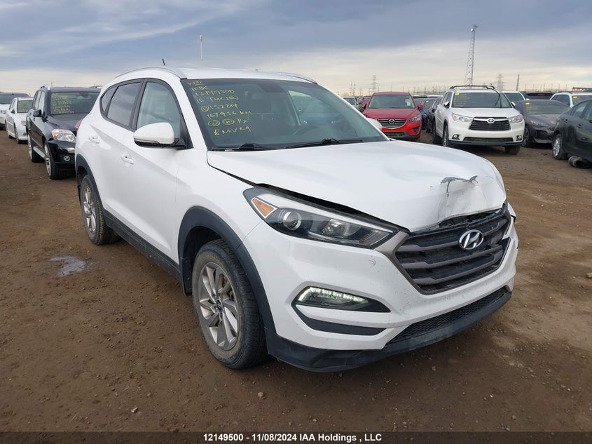 Vin: km8j3ca4xgu152204, lot: 2504806, hyundai tucson limited/sport and eco/se 20161