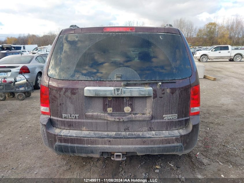 2010 Honda Pilot VIN: 5FNYF4H98AB503564 Lot: 12149511