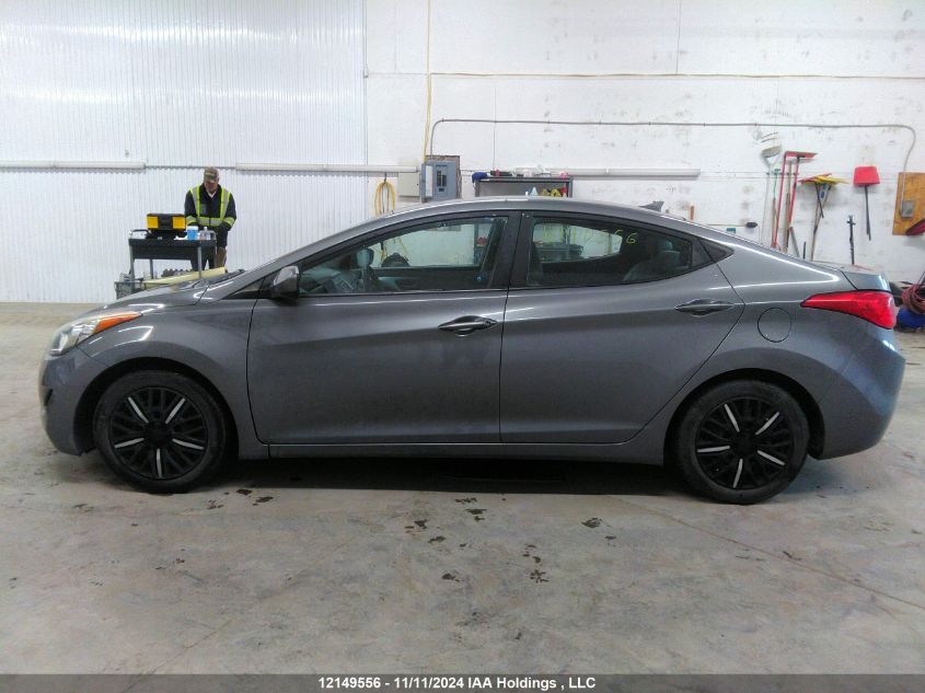 2013 Hyundai Elantra Gl VIN: 5NPDH4AE3DH396722 Lot: 12149556