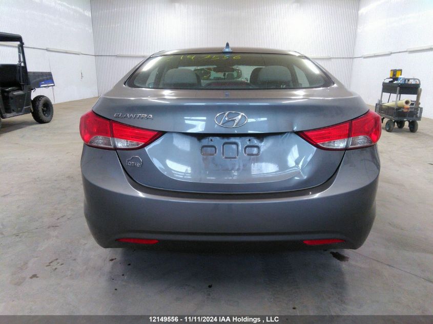 2013 Hyundai Elantra Gl VIN: 5NPDH4AE3DH396722 Lot: 12149556