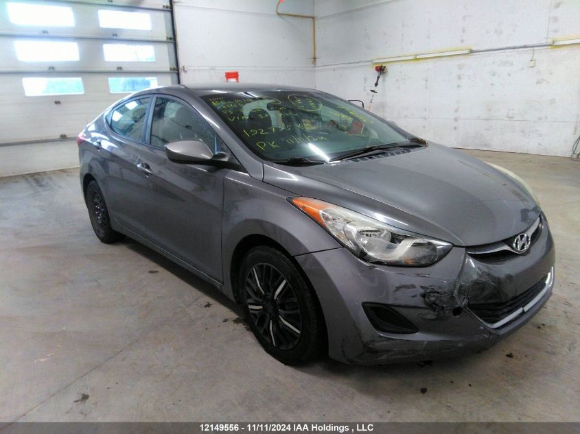 2013 Hyundai Elantra Gl VIN: 5NPDH4AE3DH396722 Lot: 12149556