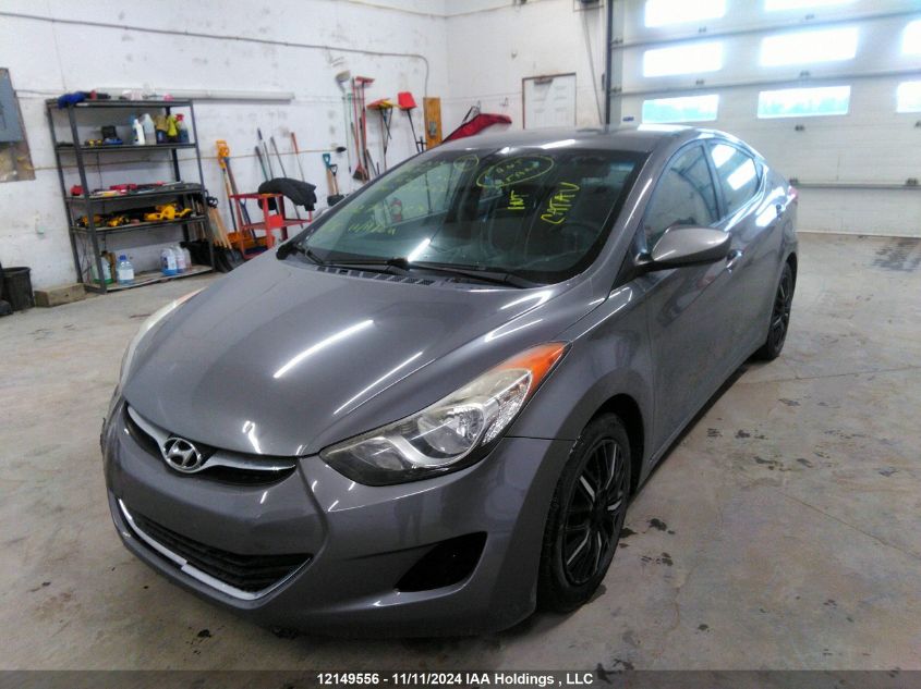 2013 Hyundai Elantra Gl VIN: 5NPDH4AE3DH396722 Lot: 12149556