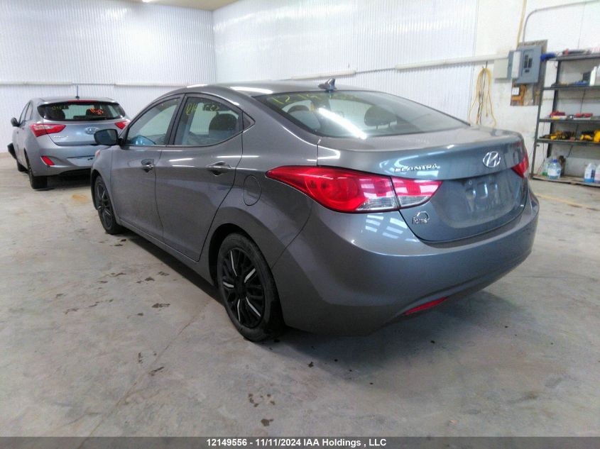 2013 Hyundai Elantra Gl VIN: 5NPDH4AE3DH396722 Lot: 12149556