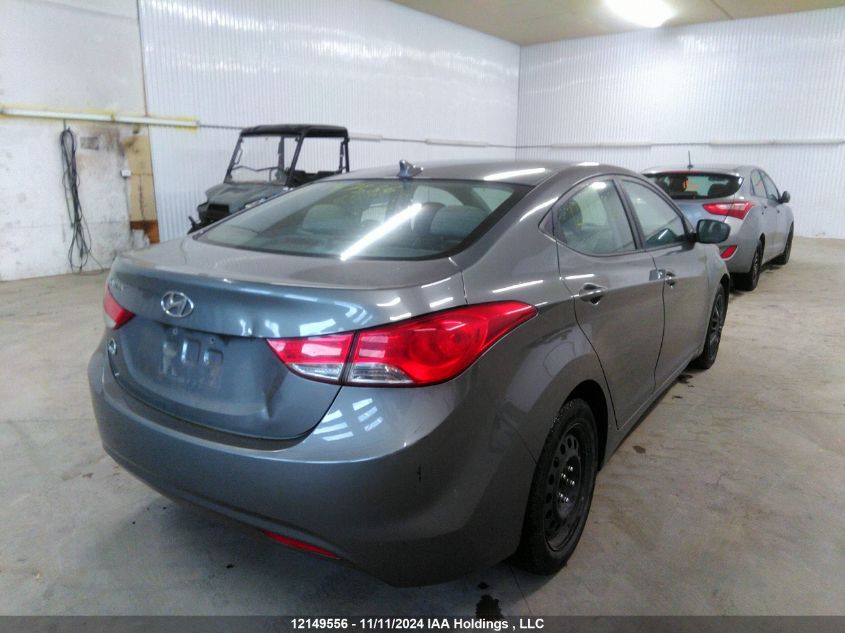 2013 Hyundai Elantra Gl VIN: 5NPDH4AE3DH396722 Lot: 12149556