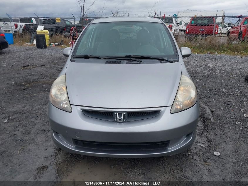 2007 Honda Fit VIN: JHMGD38477S808306 Lot: 12149636