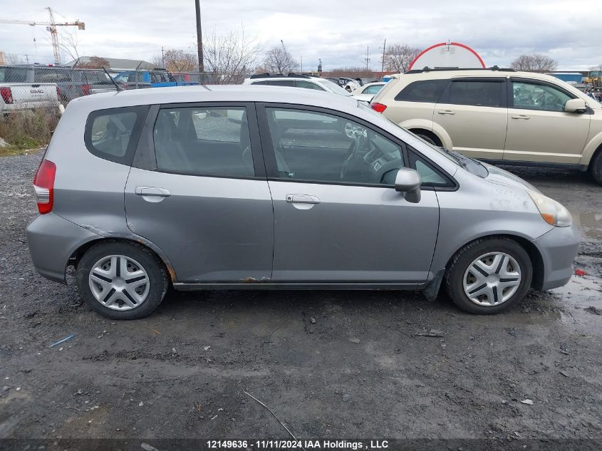 2007 Honda Fit VIN: JHMGD38477S808306 Lot: 12149636