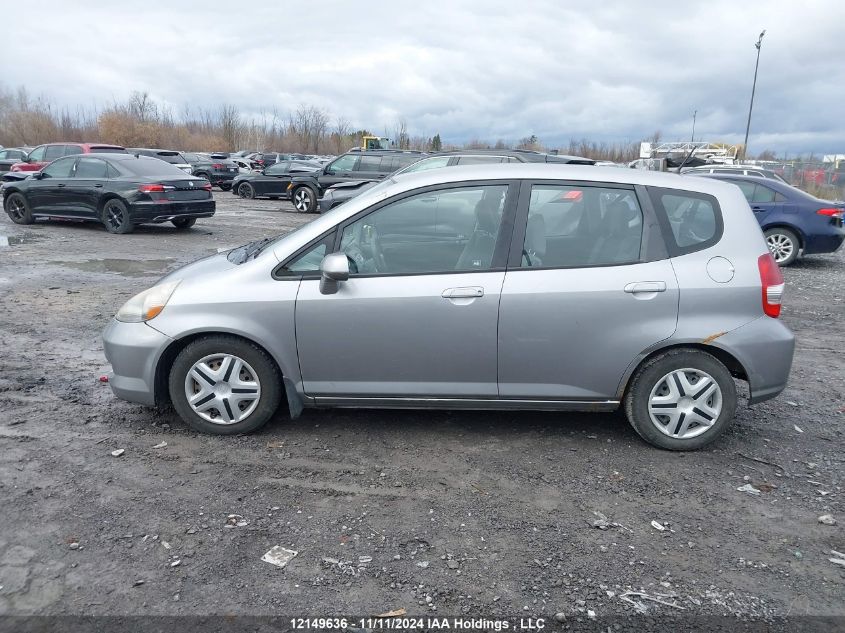 2007 Honda Fit VIN: JHMGD38477S808306 Lot: 12149636