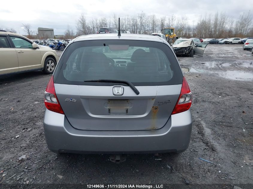 2007 Honda Fit VIN: JHMGD38477S808306 Lot: 12149636