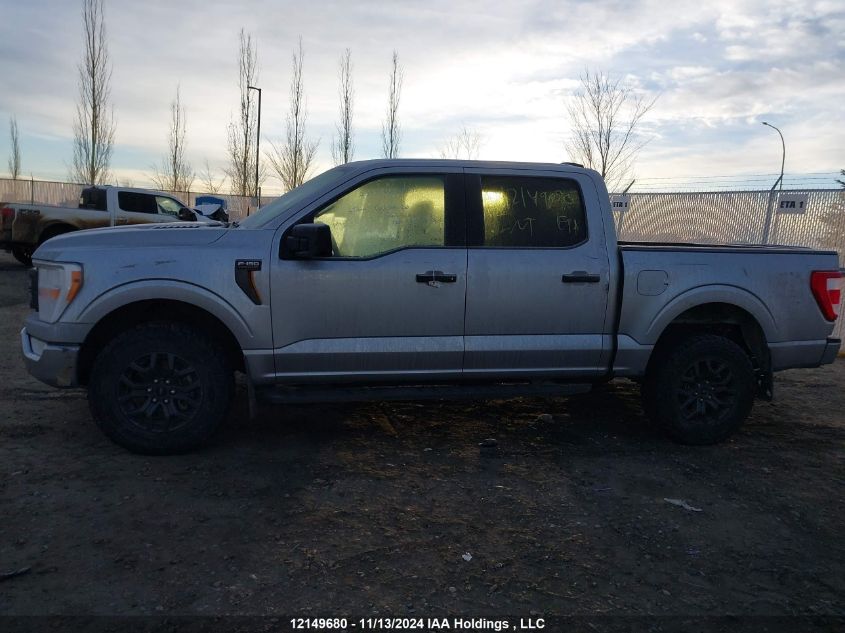 2022 Ford F150 Supercrew VIN: 1FTEW1E88NFB93463 Lot: 12149680