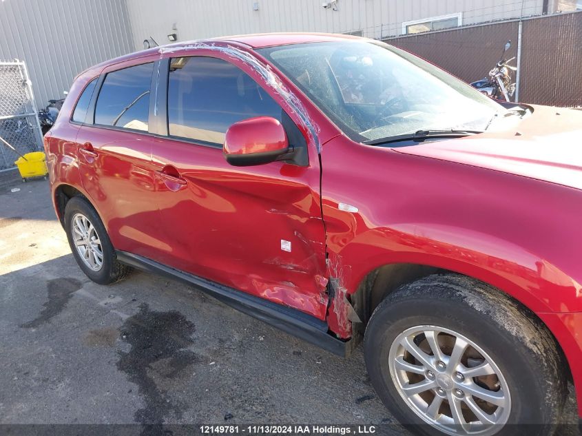 2013 Mitsubishi Rvr VIN: 4A4AH3AU5DE603768 Lot: 12149781