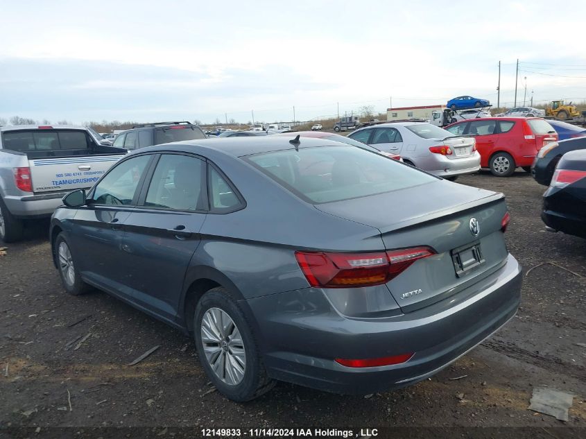 2019 Volkswagen Jetta VIN: 3VWC57BU3KM058544 Lot: 12149833