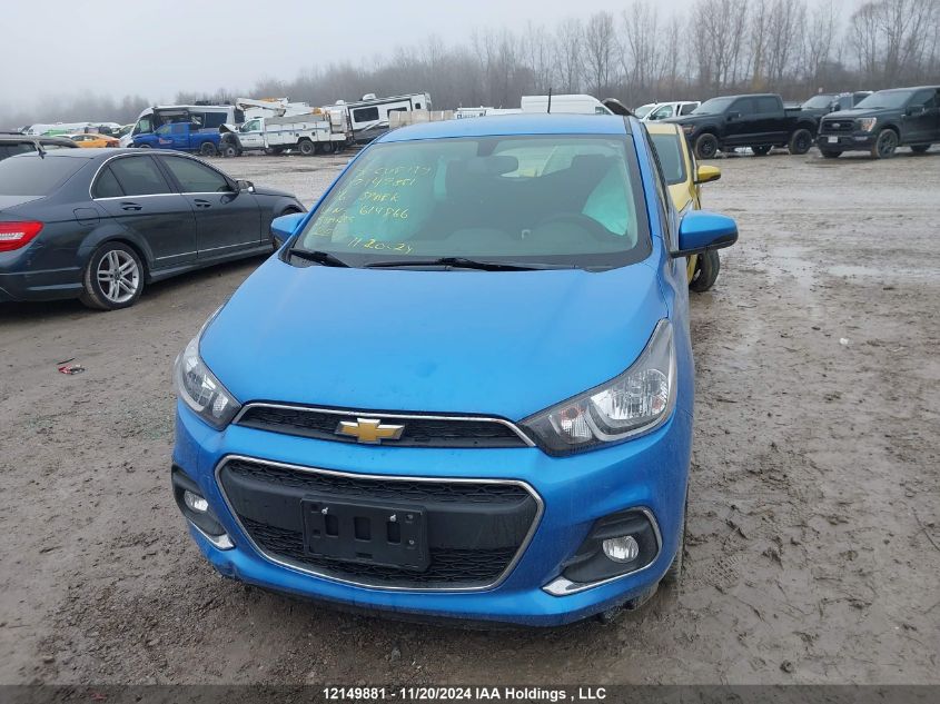 2016 Chevrolet Spark VIN: KL8CD6SA2GC614866 Lot: 12149881