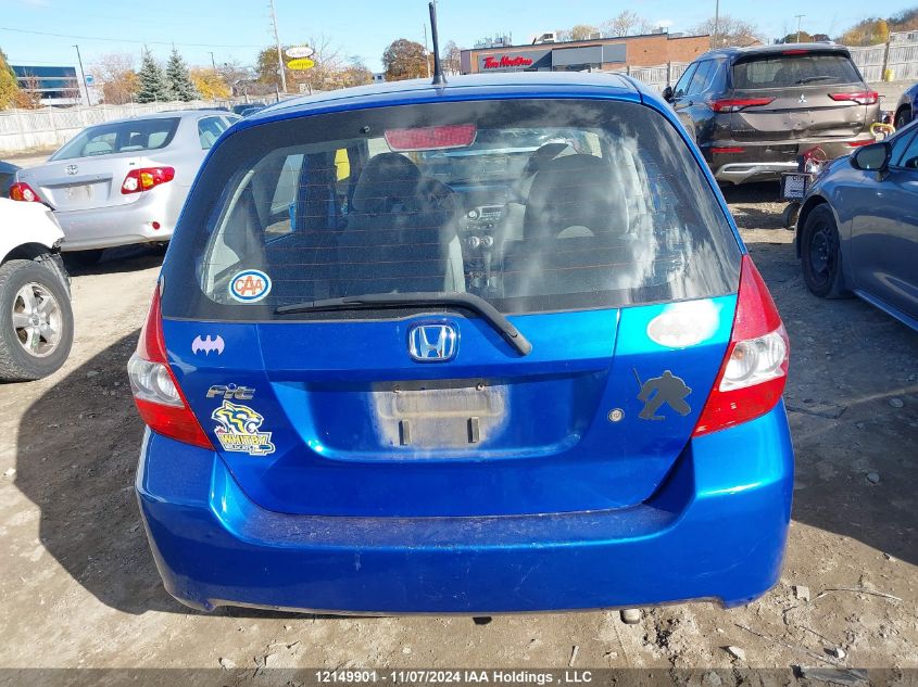 2007 Honda Fit VIN: JHMGD38427S821240 Lot: 12149901