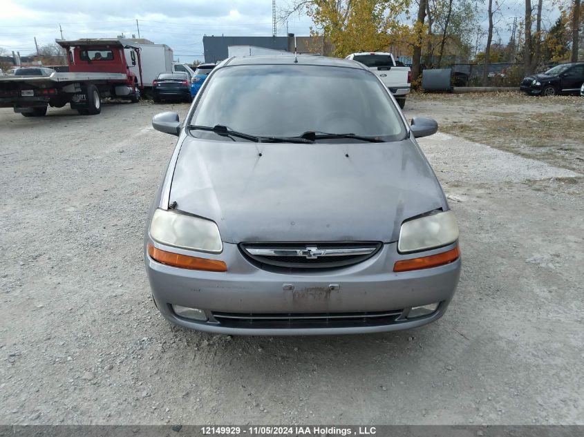 2007 Chevrolet Aveo VIN: KL1TG65637B722643 Lot: 12149929