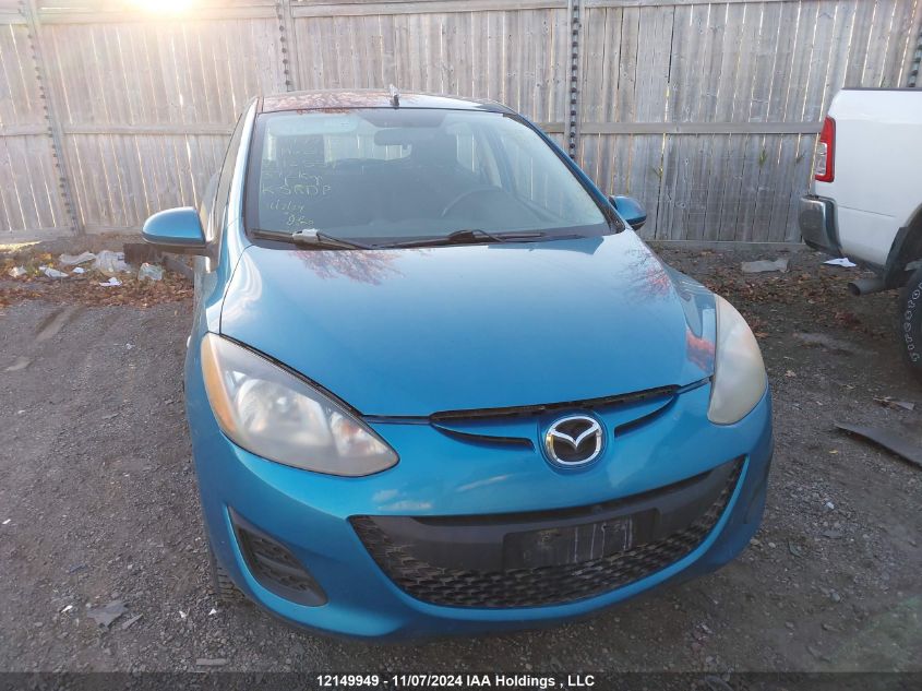 2011 Mazda Mazda2 VIN: JM1DE1HY0B0112559 Lot: 12149949