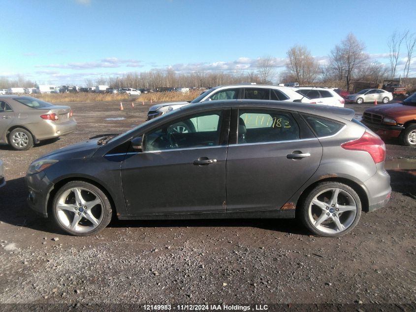 2012 Ford Focus Titanium VIN: 1FAHP3N28CL212213 Lot: 12149983