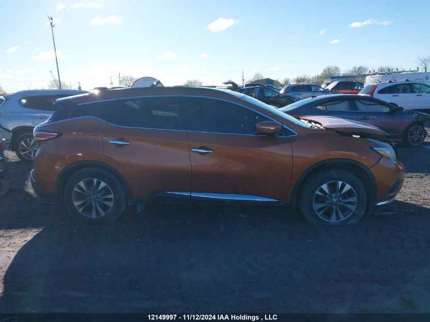 2015 Nissan Murano S/Sl/Sv/Platinum VIN: 5N1AZ2MH4FN278834 Lot: 12149997