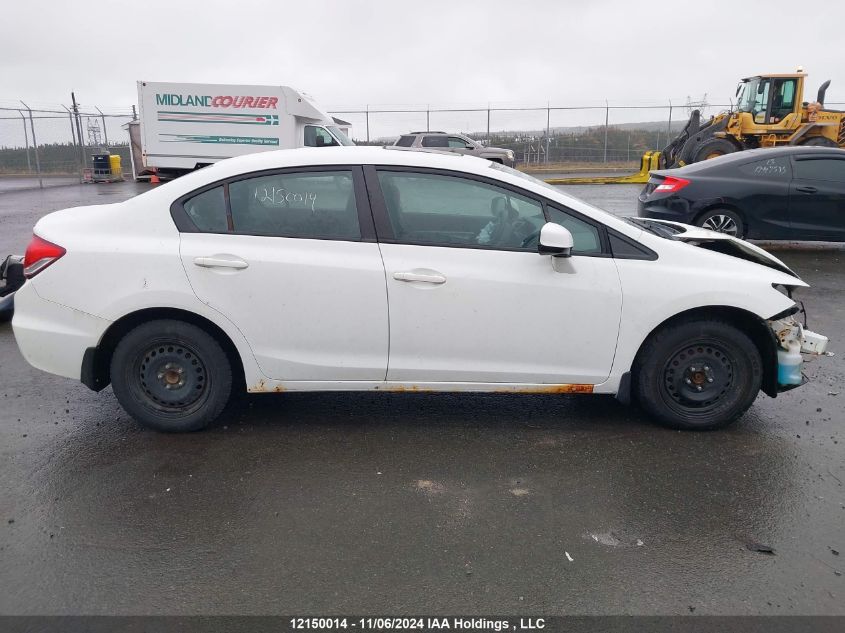 2013 Honda Civic Sdn VIN: 2HGFB2F56DH107768 Lot: 12150014