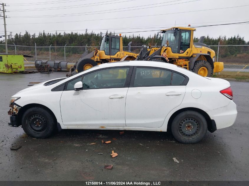 2013 Honda Civic Sdn VIN: 2HGFB2F56DH107768 Lot: 12150014