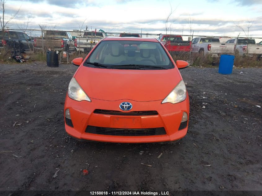 2013 Toyota Prius VIN: JTDKDTB34D1041673 Lot: 12150018