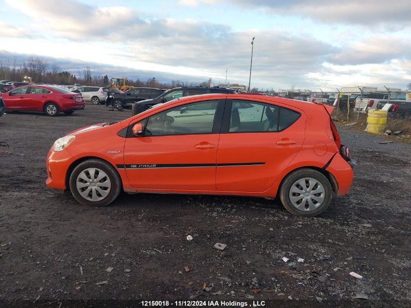 2013 Toyota Prius VIN: JTDKDTB34D1041673 Lot: 12150018