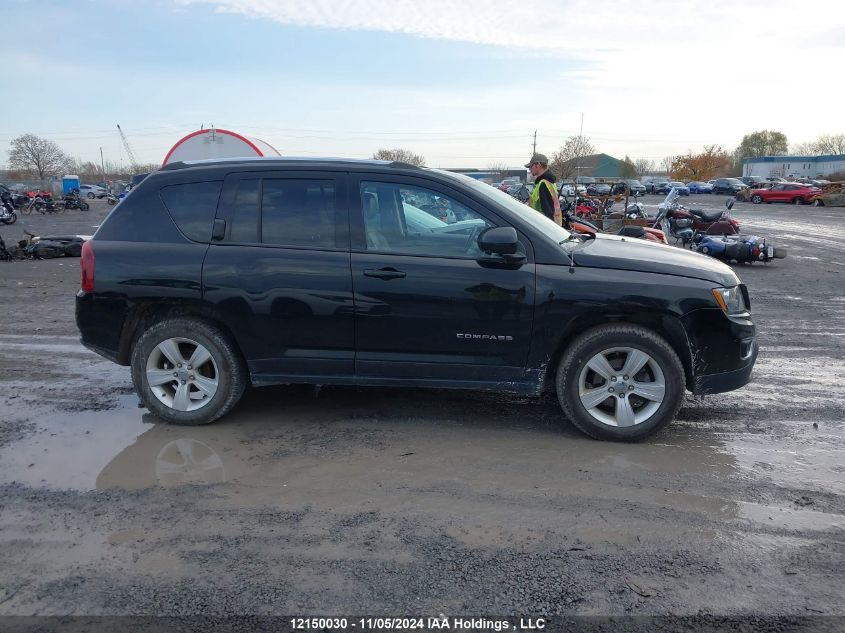 2016 Jeep Compass Sport/North VIN: 1C4NJDAB1GD737415 Lot: 12150030