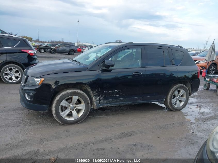 2016 Jeep Compass Sport/North VIN: 1C4NJDAB1GD737415 Lot: 12150030