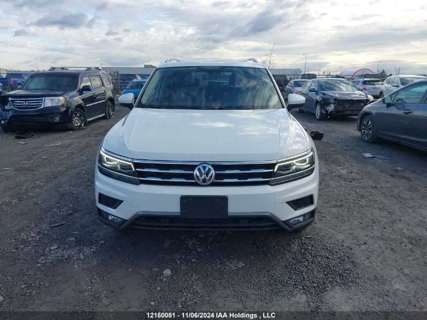 2019 Volkswagen Tiguan VIN: 3VV4B7AX5KM183056 Lot: 12150081