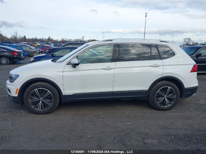 2019 Volkswagen Tiguan VIN: 3VV4B7AX5KM183056 Lot: 12150081