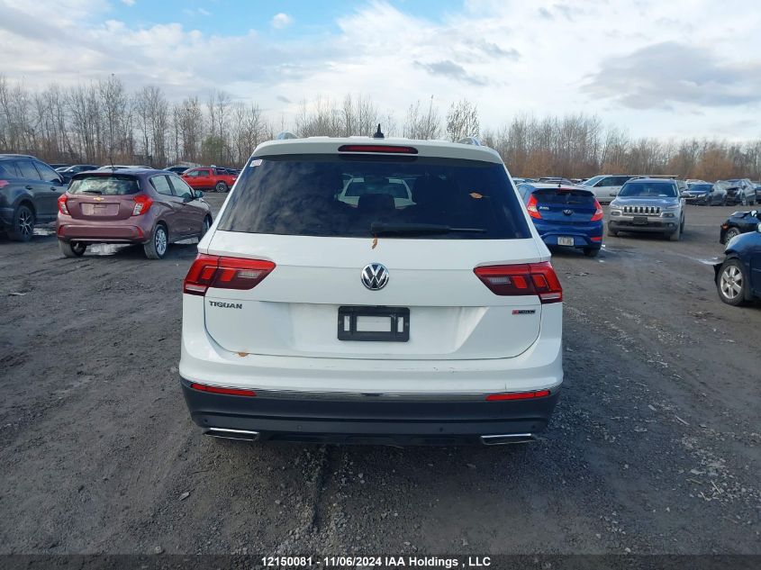 2019 Volkswagen Tiguan VIN: 3VV4B7AX5KM183056 Lot: 12150081