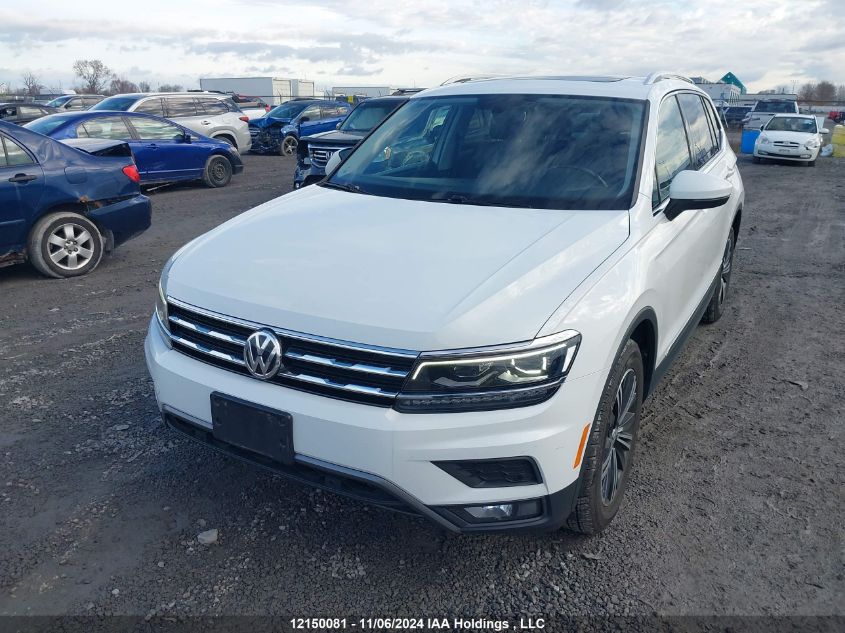 2019 Volkswagen Tiguan VIN: 3VV4B7AX5KM183056 Lot: 12150081