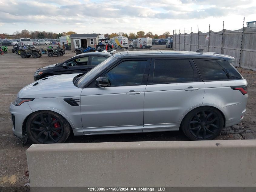 2018 Land Rover Range Rover Sport VIN: SALWZ2SE7JA808001 Lot: 12150085