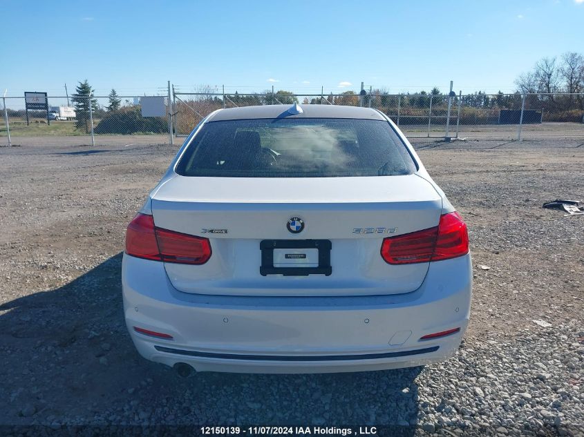 2017 BMW 3 Series VIN: WBA8F1C31HK825751 Lot: 12150139